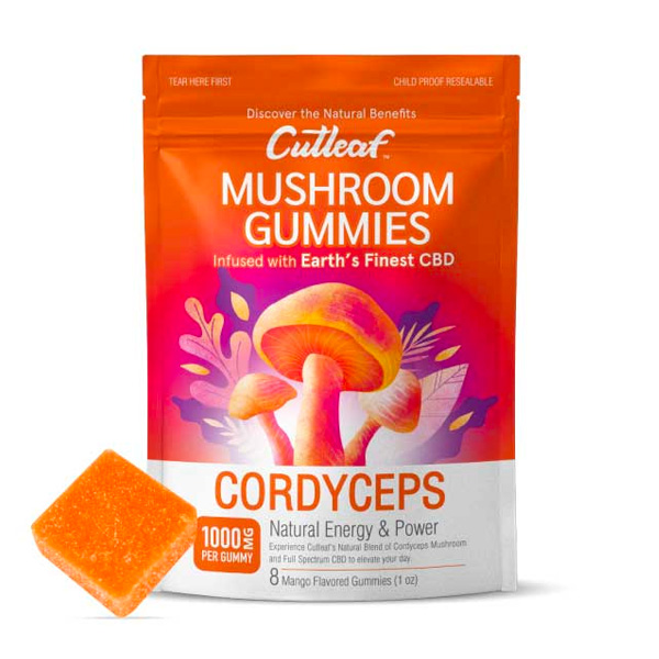 cut leaf mushroom gummies