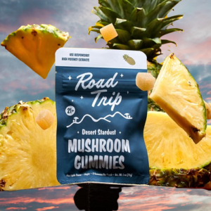 Desert Stardust Mushroom Pineapple Gummies | Pineapple Mushroom Gummies